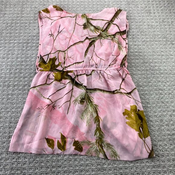 Real Tree by Heartsoul Pink Camo Mini Dress Women Size Large L All Over Print - Picture 5 of 8